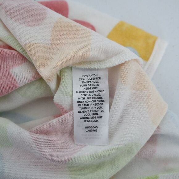 Nwt Nordstorm BP Comfy ivory happy hearts - Picture 7 of 8